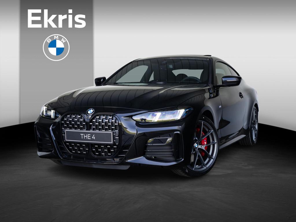 BMW 4 Serie 420i Coupé M Sport Pro | Schuif-/kanteldak | Ha, 1998 cc, Met garantie (alle), 4 stoelen, Zwart