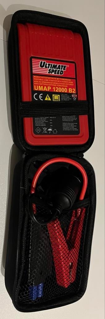Ultimate Speed Jump Starter UMAP 12000 B2 met Powerbank, Ophalen, Zo goed als nieuw