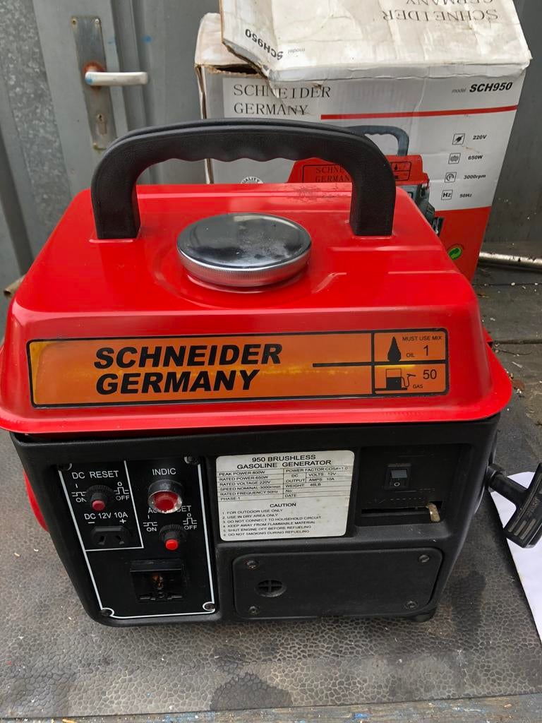 Schneider duits aggregaat generator, defect. Loop of sloop?, Ophalen, Gebruikt