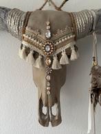 Decoratieve Longhorn schedel voor aan de muur, Ophalen, Gebruikt