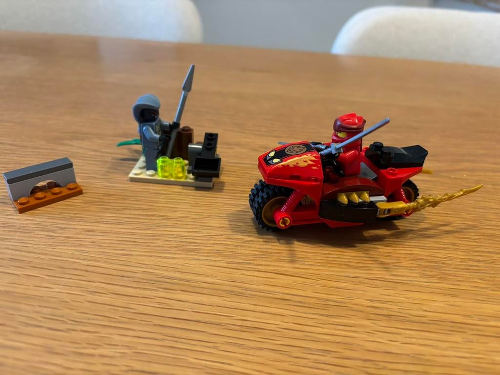 71734 LEGO Ninjago Kai’s Zwaardmotor, Kinderen en Baby's, Speelgoed | Duplo en Lego, Ophalen of Verzenden, Gebruikt, Complete set