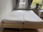 GRATIS 180x200 bed met boxspring, Ophalen, Tweepersoons, 180 cm, Stof