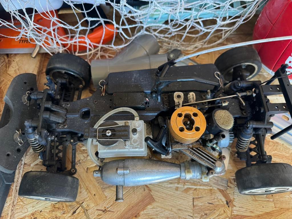 Nitro auto / Bestuurbare auto kyosho, Ophalen, Zo goed als nieuw, Auto onroad, Nitro