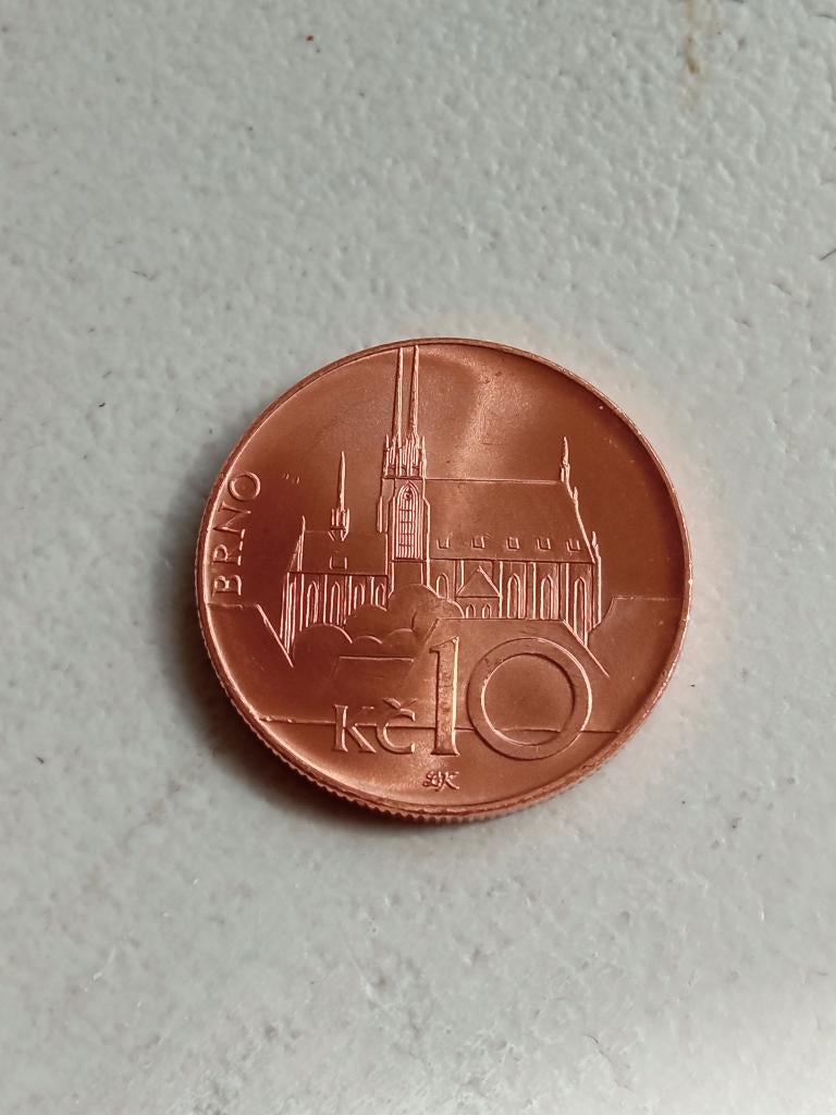 Tsjechië 10 kronen 2003., Ophalen of Verzenden, Overige landen, Losse munt