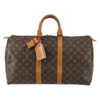 Louis Vuitton Keepall Bag, Ophalen of Verzenden, Zo goed als nieuw, Bruin