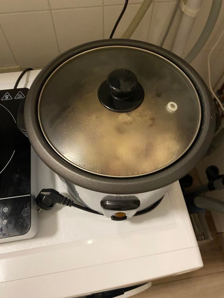 Keukenpakket: Rijstkoker, Airfryer, Grill & Inductiekookplaa, Witgoed en Apparatuur, Airfryers, Ophalen of Verzenden, Gebruikt