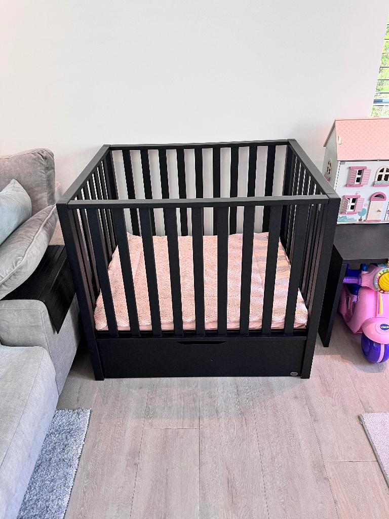 TWF box mat zwart, Kinderen en Baby's, Boxen, Ophalen, Zo goed als nieuw, Rechthoekig, Lade