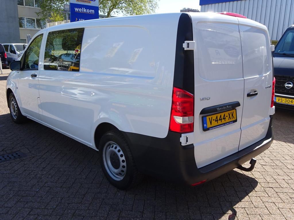 Mercedes-Benz Vito 114 CDI Extra Lang DUBBELE CABINE AIRCO C, Gebruikt, 4 cilinders, 2000 kg, Wit