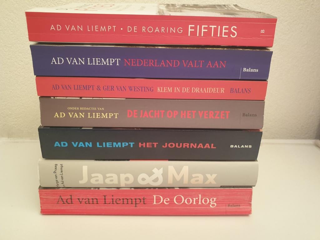 Boeken van Ad van Liempt - Diverse titels, Boeken, Ophalen of Verzenden, Gelezen