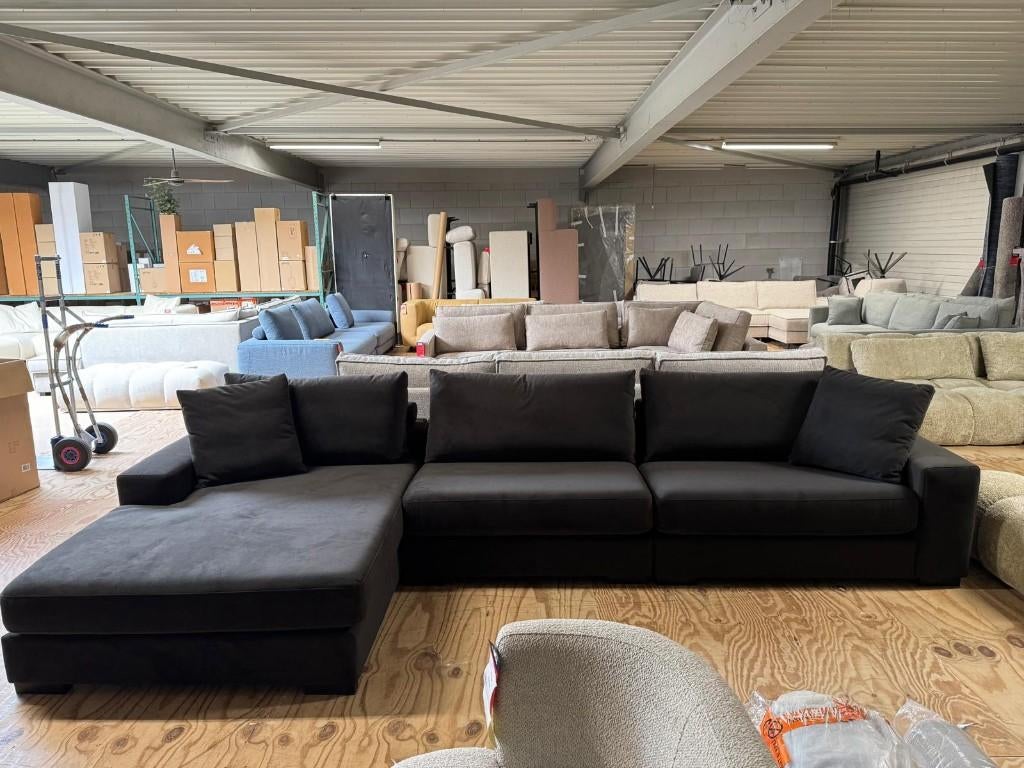 Hoekbank River l Whoon l Meubilex l van €2470 voor €1399, Ophalen, 100 tot 125 cm, Hoekbank, 300 cm of meer