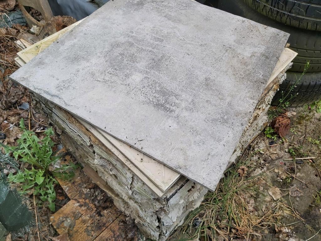 Vloertegels modulair: Spaans betonlook 60x30-60, 16m2, Nieuw, Minder dan 20 cm, Minder dan 5 m², Wandtegels