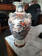 Antieke Japanse Satsuma Vaas - Handgeschilderd, Ophalen of Verzenden