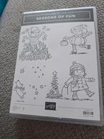 Stampin' Up! Seasons of Fun Stempelset, Ophalen of Verzenden, Zo goed als nieuw