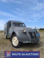 Citroën 2CV Fourgonnette | 1958 | Route 66 Auctions, Auto's, Oldtimers, Overige carrosserieën, Citroën, Zwart, Bedrijf