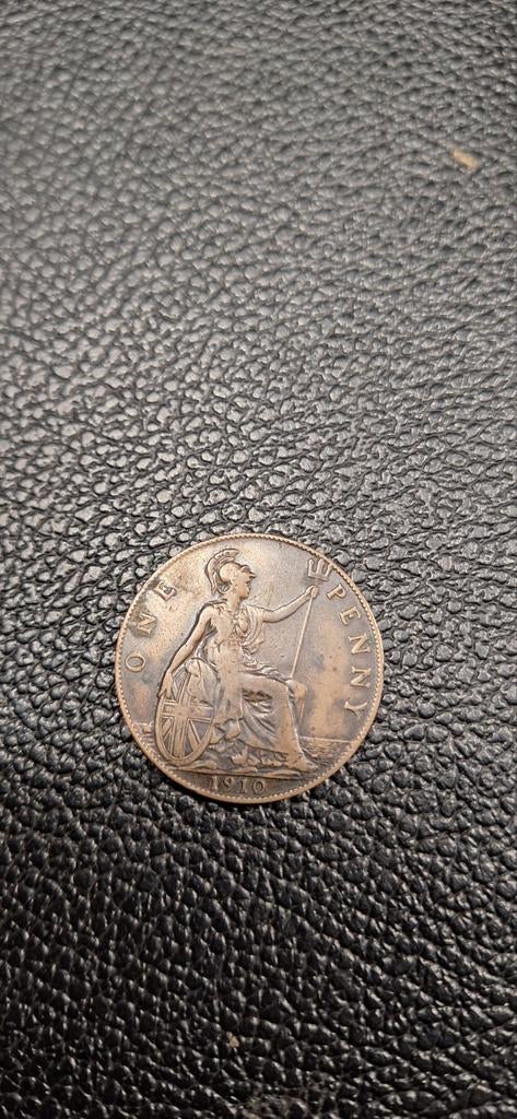 Great-Britain one penny 1910, Postzegels en Munten, Ophalen of Verzenden, Overige landen