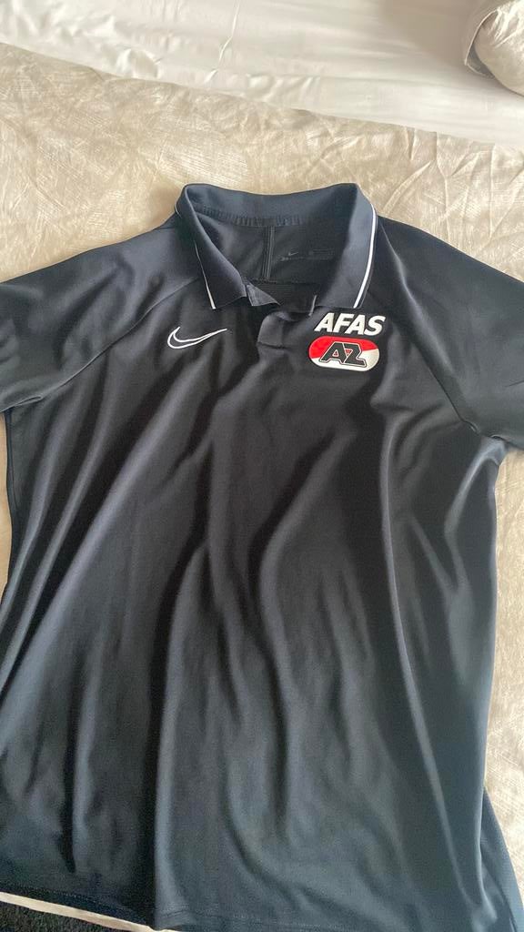 AZ polo maat XL, Zwart, Maat 56/58 (XL), Ophalen of Verzenden, Zo goed als nieuw