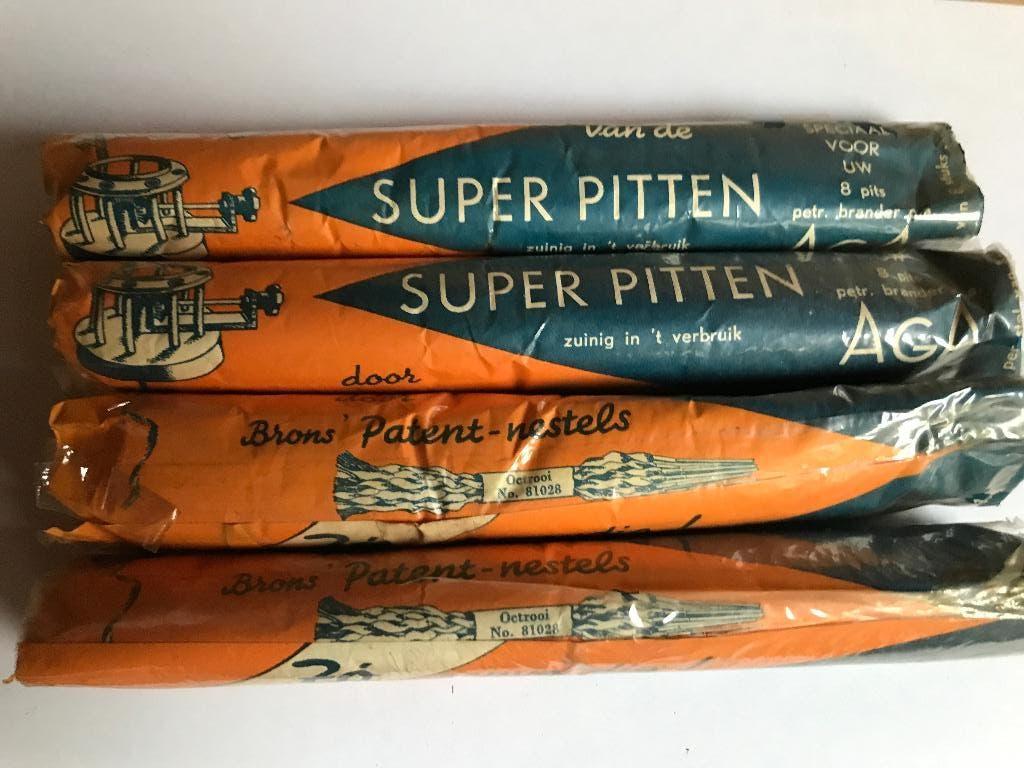 AGA superpitten, lonten voor 8 pits brander, Ophalen of Verzenden, Nieuw, Overige brandstoffen, Petroleumkachel