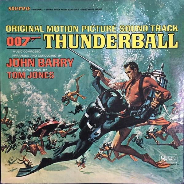 John Barry – Thunderball: Original Motion Picture Soundtrack, Ophalen of Verzenden, Gebruikt, 12 inch