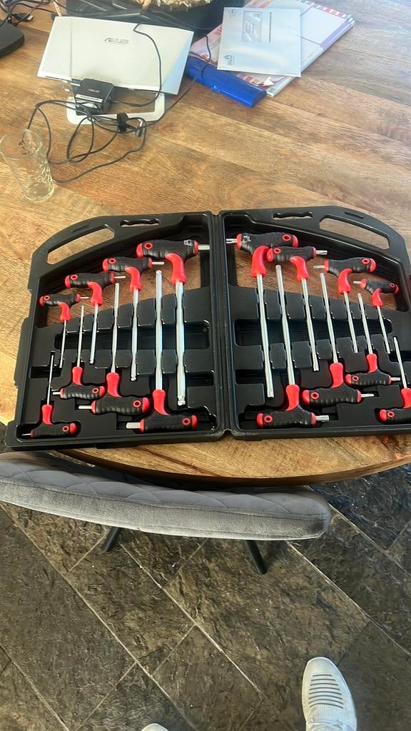 Power fix inbus en torix, Doe-het-zelf en Verbouw, Gereedschap | Handgereedschap, Ophalen, Zo goed als nieuw
