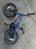 Fiets 14 inch, blauw, beschadigingen zichtbaar, Ophalen, Gebruikt, Minder dan 16 inch