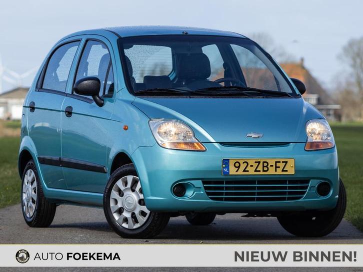 Chevrolet Matiz 0.8 Spirit 28 000 km! Automaat, Auto's, Chevrolet, Bedrijf, Te koop, Matiz, ABS, Airbags, Airconditioning, Alarm