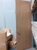 Aluminium kozijn met houten deur, Ophalen, Gebruikt, 80 tot 100 cm, 215 cm of meer