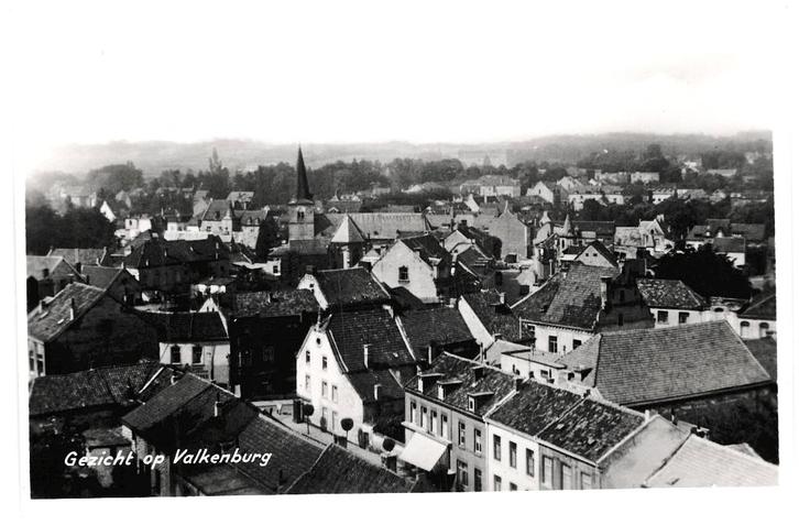 939369 Valkenburg Limburg 1951 Gelopen met postzegel, Verzamelen, Ansichtkaarten | Nederland, Gelopen, Limburg, 1940 tot 1960