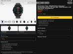 Garmin Fenix E AMOLED Multisport Smartwatch, Sieraden, Tassen en Uiterlijk, Sporthorloges, Afstand, Zwart, Ophalen of Verzenden