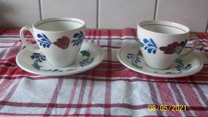 Boerenbont allerlei (4) OPRUIMING, Huis en Inrichting, Keuken | Servies, Zo goed als nieuw, Overige typen, Boerenbont, Aardewerk