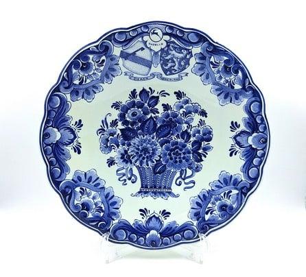 Delfts blauw bord Dieren, Verzenden