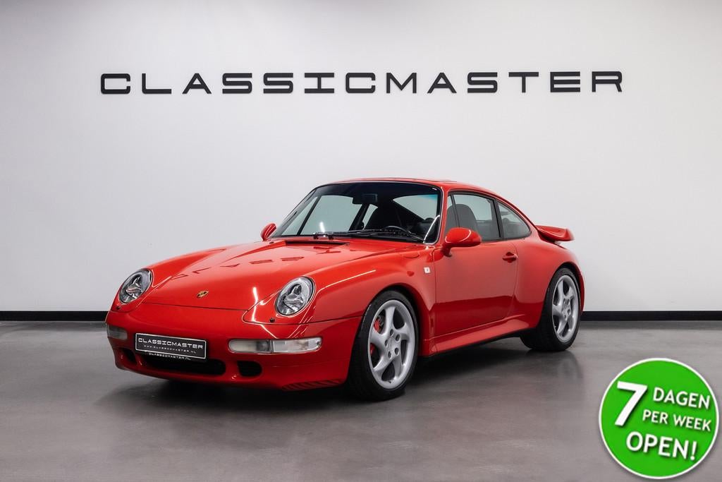 Porsche 911 3.6 Turbo Dealer auto (bj 1996), Auto's, 4 stoelen, Leder, Bedrijf, 408 pk