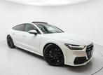 Audi A7 Sportback 45 TFSI 2x S LINE PANO 360 CAM LEER CAPLAY, 15 km/l, Gebruikt, Zwart, 4 cilinders