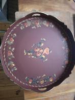 Hindelooper dienblad, folklore, Ophalen of Verzenden, Rond, Hout