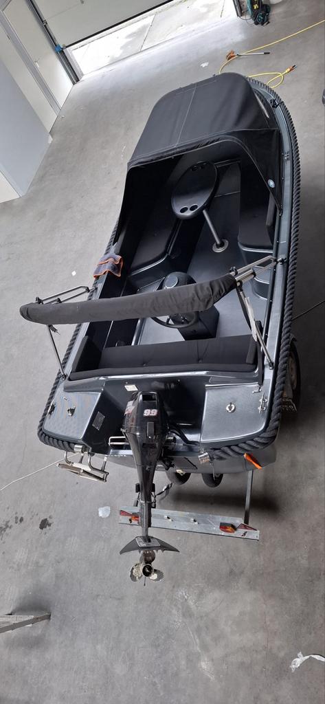 Admiral 470Xl, Suzuki 15 PK incl trailer perfect onderhouden, Watersport en Boten, Sloepen, 10 tot 30 pk, Gebruikt, Ophalen of Verzenden