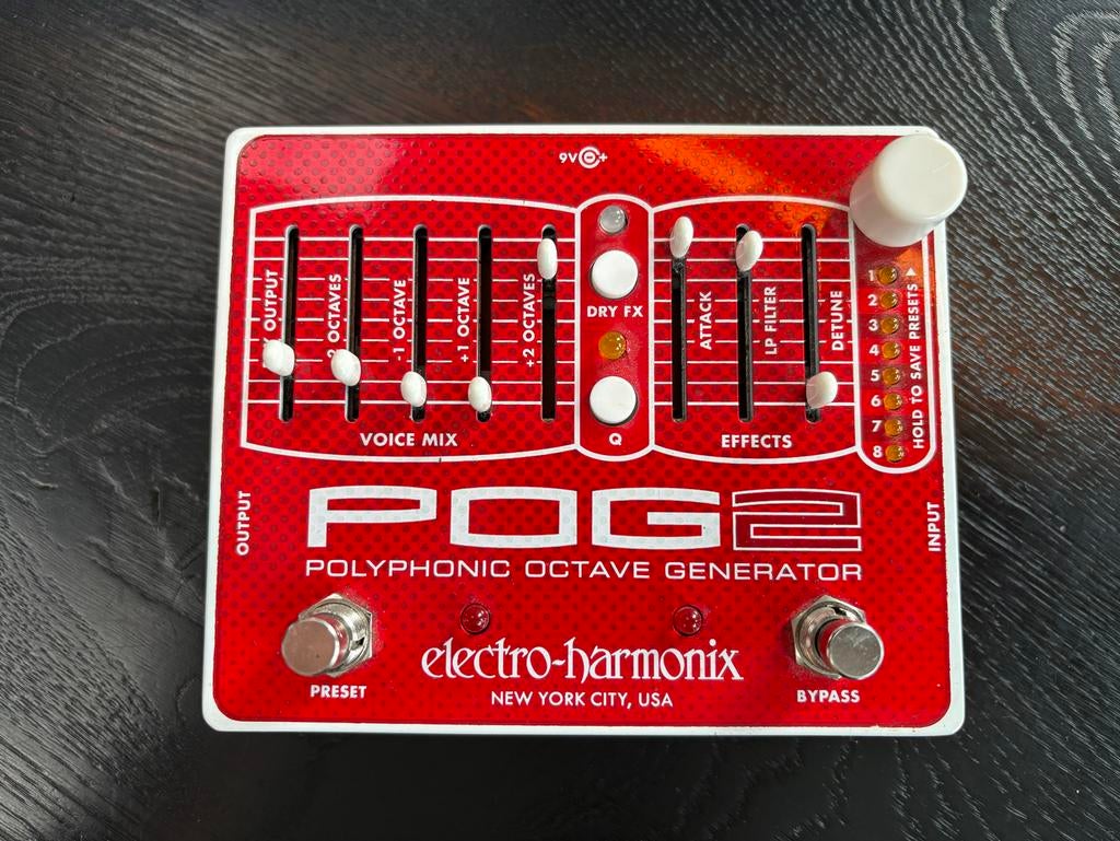 Electro Harmonix POG2 Polyphonic Octave Generator, Ophalen of Verzenden, Zo goed als nieuw, Overige typen