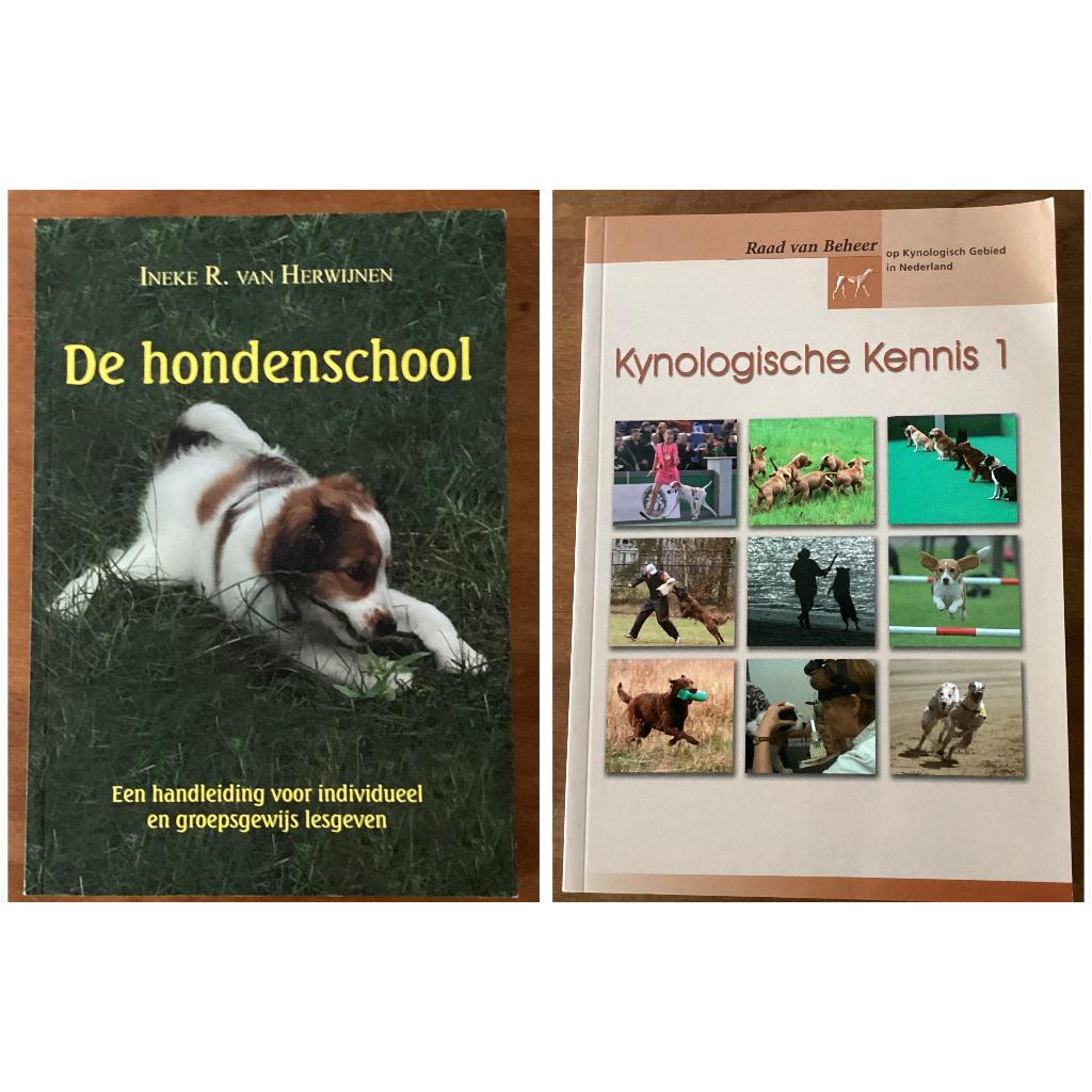 De hondenschool / Kynologische Kennis 1 - Herwijnen / Raad, Ophalen of Verzenden, Zo goed als nieuw, Honden, Herwijnen / Raad van Beheer