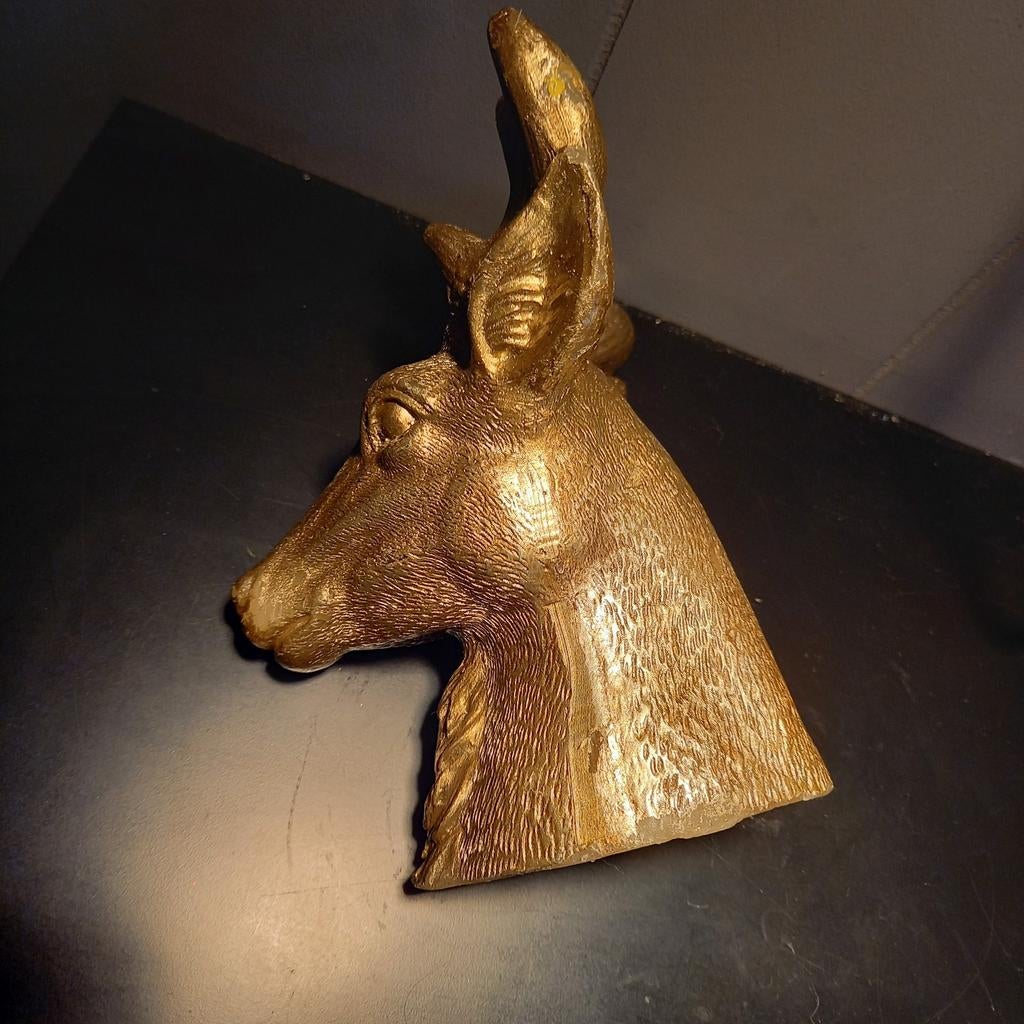 Hertekop, Ophalen of Verzenden, Beeldje of Figuurtje