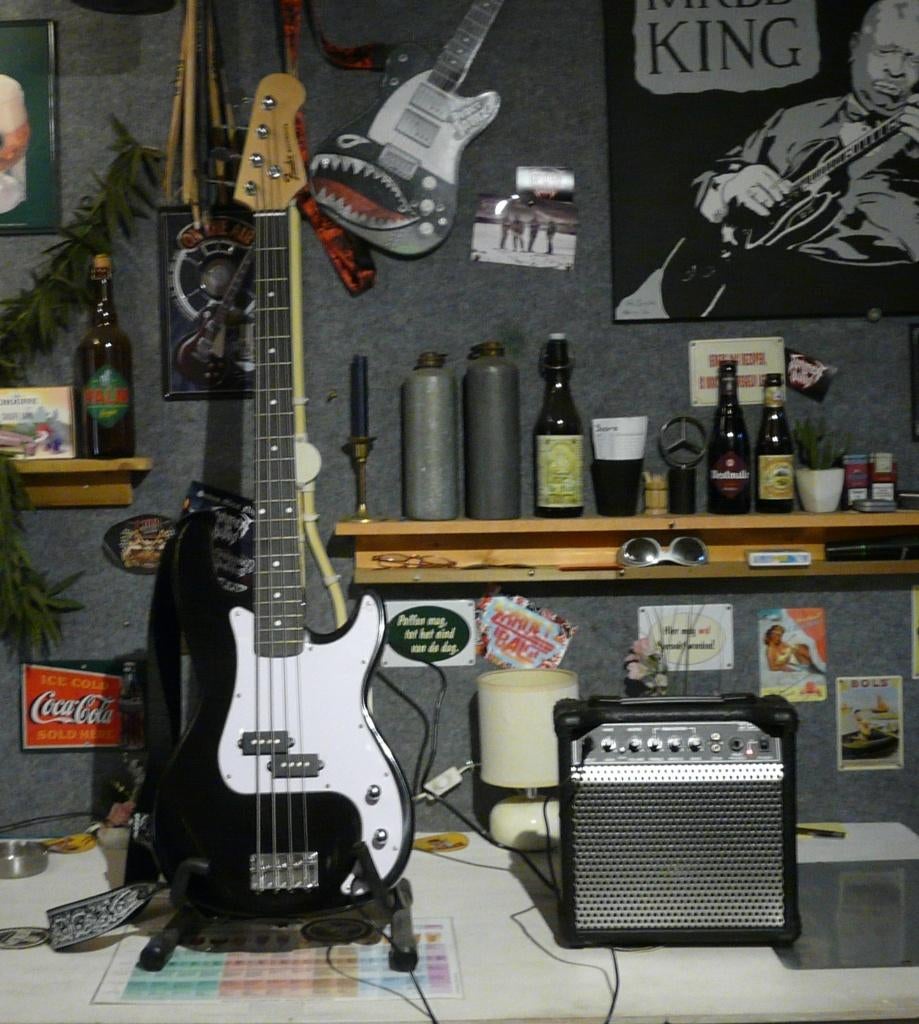 bas, Muziek en Instrumenten, Ophalen, Zo goed als nieuw, Elektrisch