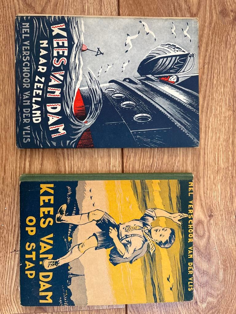 Kees van Dam: Naar Zeeland & Op Stap (2 boeken), Ophalen of Verzenden, Gelezen, Fictie algemeen