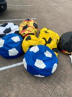 Gratis zitzakken voetbal design - diverse kleuren, Ophalen, Gebruikt, Blauw, Zitzak