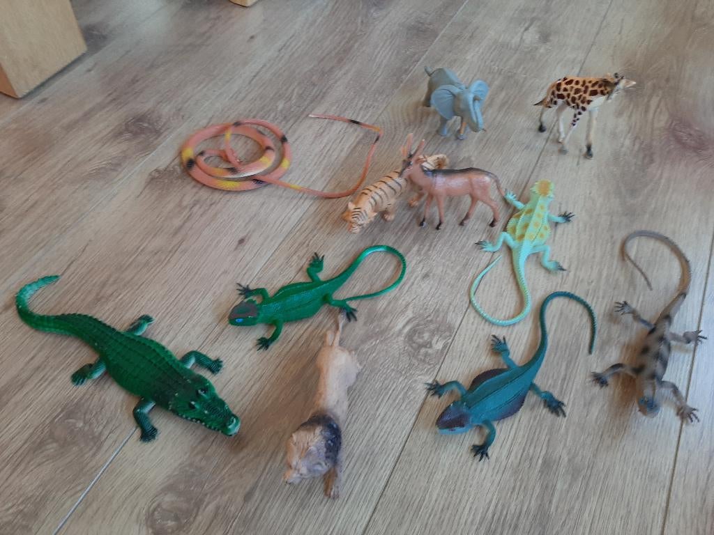 Speelgoed diertjes, Ophalen