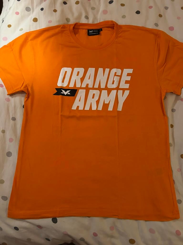 Max Verstappen T-shirt. XL, Kleding | Heren, T-shirts, Ophalen of Verzenden, Zo goed als nieuw, Maat 56/58 (XL), Oranje