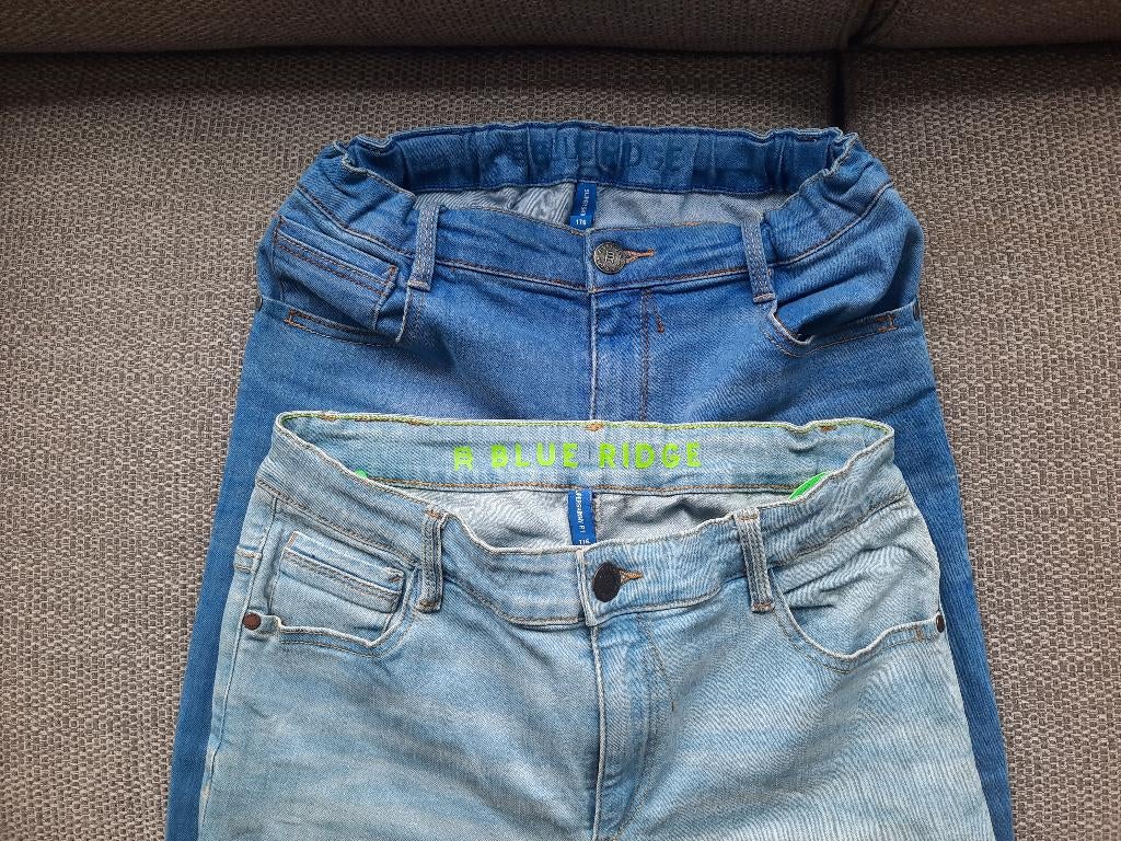 Spijkerbroeken maat 176, Kinderen en Baby's, Kinderkleding | Maat 176, WE, Zo goed als nieuw, Jongen, Ophalen