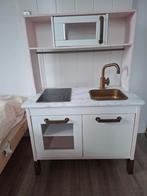 IKEA Speelkeuken DUKTIG - gepimpt met marmerlook en goud, Ophalen, Zo goed als nieuw