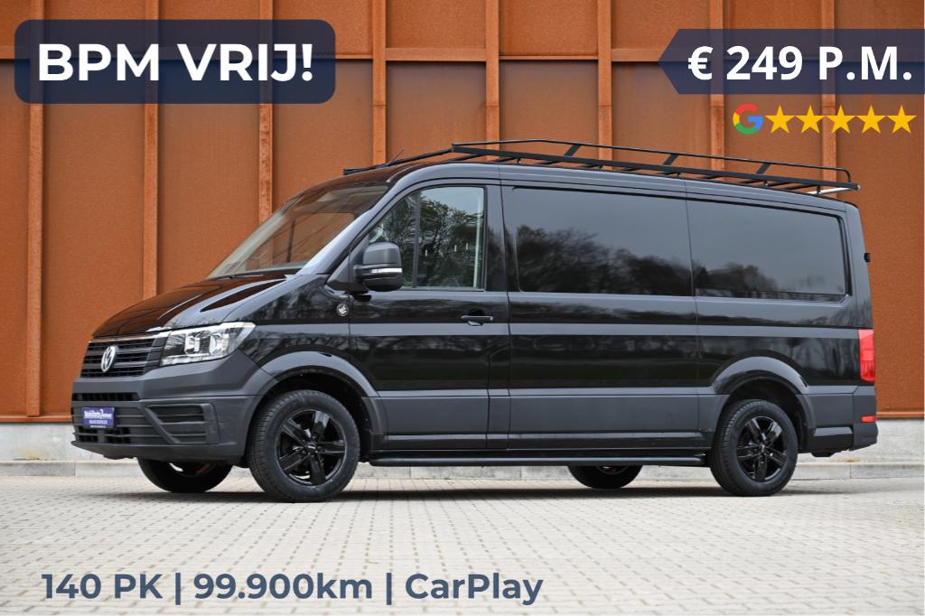 Volkswagen Crafter 2.0 TDI 140pk Cruise 99000km € 249 P.M., Voorwielaandrijving, Stof, 4 cilinders, Volkswagen