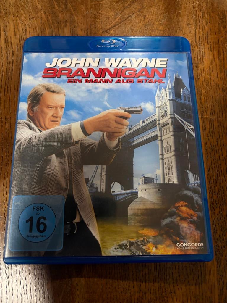 John Wayne Brannigan Blu-ray ( import zonder nlo), Cd's en Dvd's, Blu-ray, Ophalen of Verzenden, Gebruikt, Actie