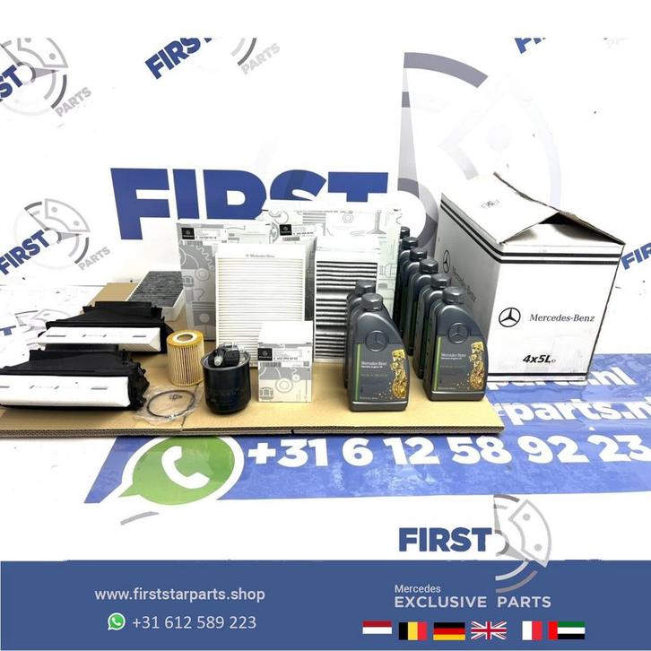 Mercedes OLIE + FILTER SET W176 W177 W246 W247 W117 W118 W20, Auto-onderdelen, Filters, Mercedes-Benz, Nieuw, Ophalen of Verzenden