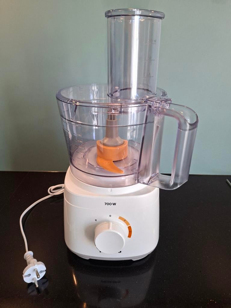 Philips HR7310 keukenmachine, Ophalen, 3 snelheden of meer, Zo goed als nieuw, 2 tot 3 liter