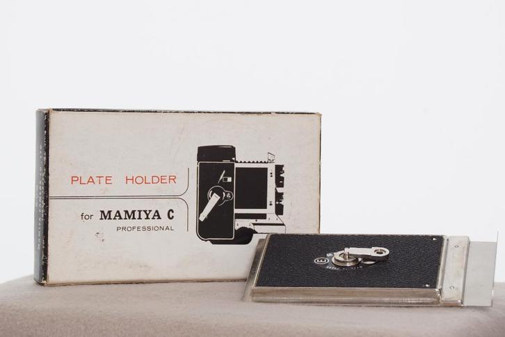 Zeldzame Mamiya Plate Holder voor Mamiya C Professional, Audio, Tv en Foto, Fotocamera's Analoog, Zo goed als nieuw, Spiegelreflex