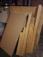 Gratis hout. Diverse platen en palen., Ophalen, 50 mm of meer, Balk, Minder dan 200 cm